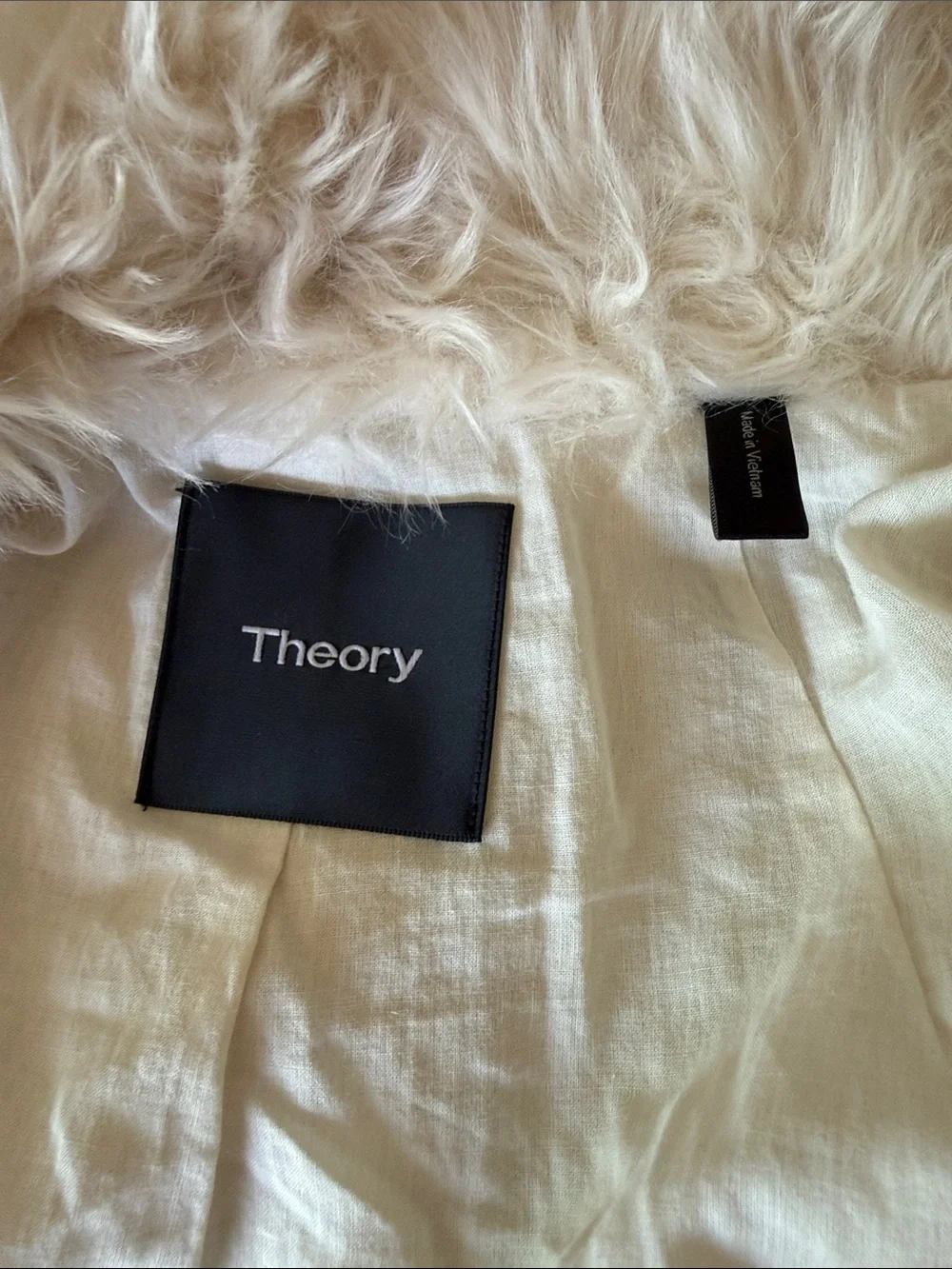 Theory Faux Fur Clairene Jacket